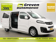 Opel Vivaro - 2.0 CDTI L3H1 | Marge | Dubbele Cabine | Airco | Cruise | Camera | Trekhaak | Carplay | Pa