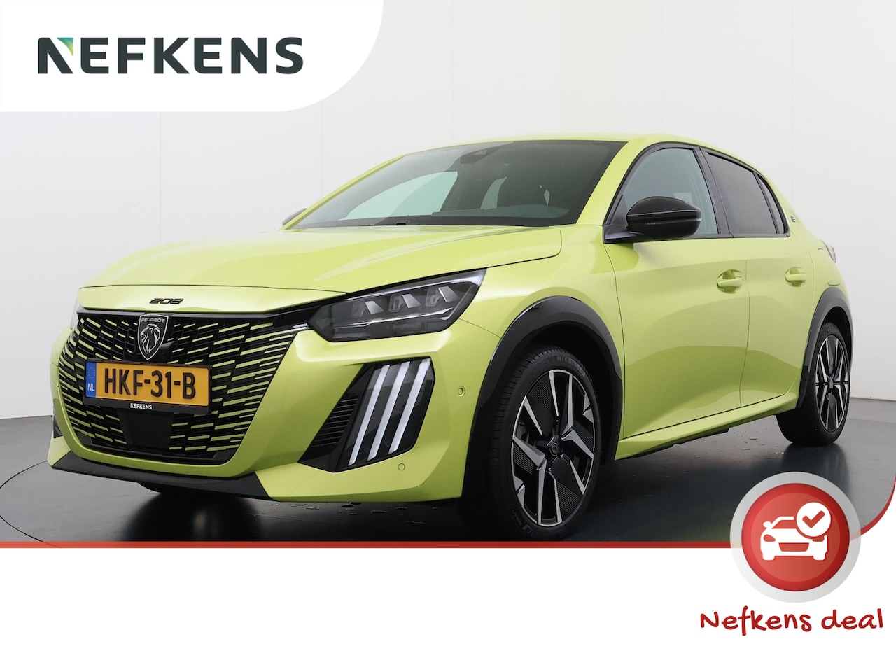 Peugeot e-208 - GT 51 kWh 156pk | Alcantara luxe stoelen | Warmtepomp | Navigatie | Stoelverwarming | Came - AutoWereld.nl