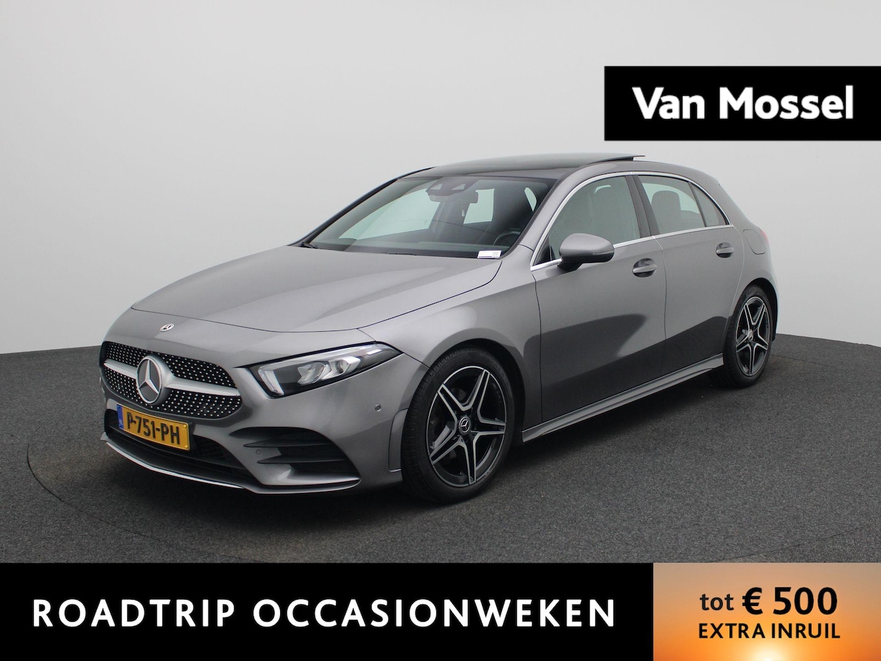 Mercedes-Benz A-klasse - 180 Business Solution AMG | Automaat | Panorama dak | DAB | Navigatie | Half-Leder | Virtu - AutoWereld.nl