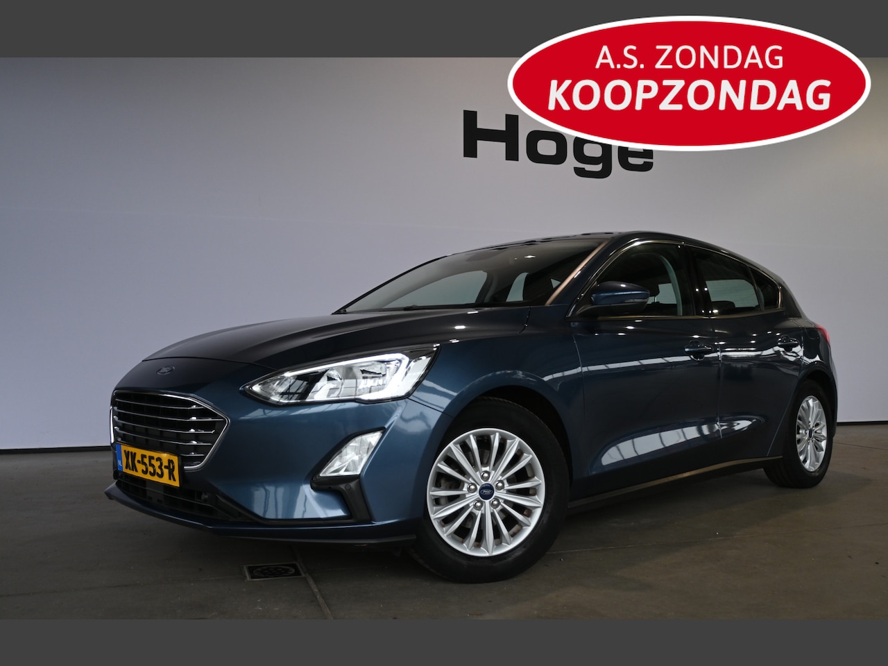 Ford Focus - 1.0 EcoBoost Titanium Business Clima Navigatie Stuur/Stoelverwarming Rijklaarprijs! Inruil - AutoWereld.nl