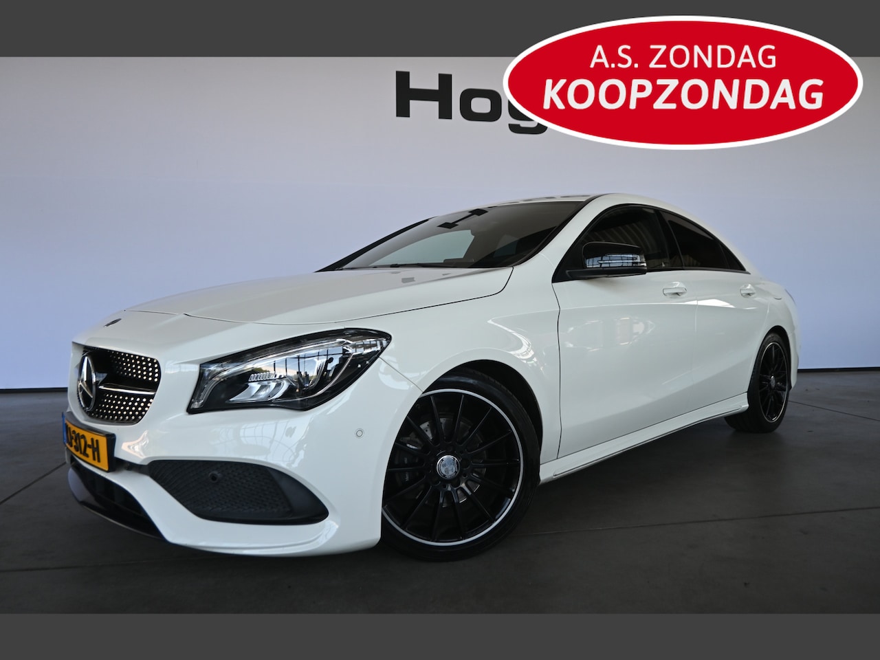 Mercedes-Benz CLA-Klasse - 180 AMG Night Edition Plus Clima Cruise Xenon LED Navigatie Inruil mogelijk - AutoWereld.nl