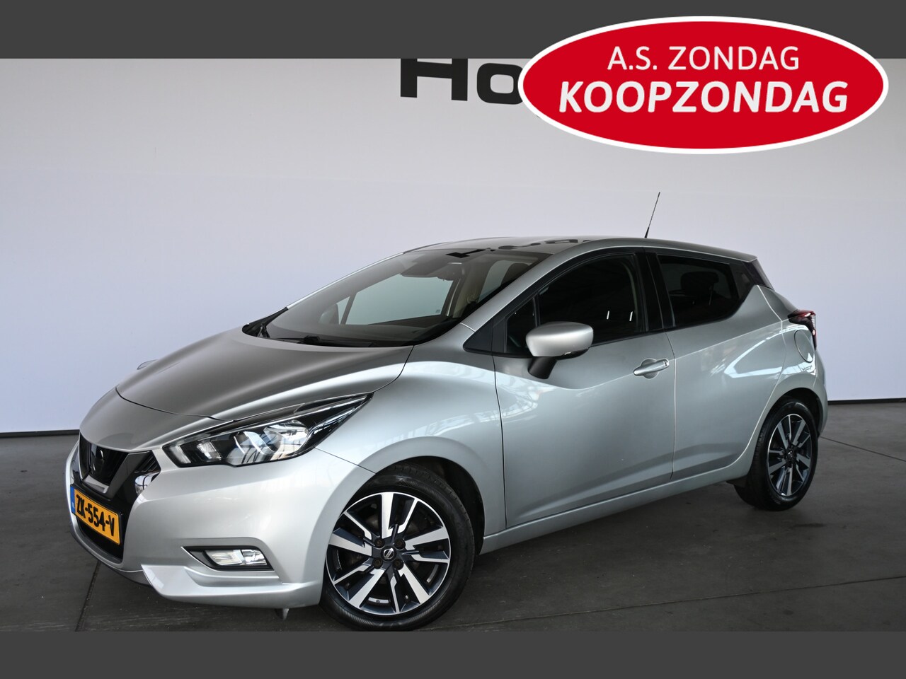 Nissan Micra - 1.0 IG-T N-Connecta Clima Navigatie LED Goed Onderhouden! Inruil Mogelijk! - AutoWereld.nl