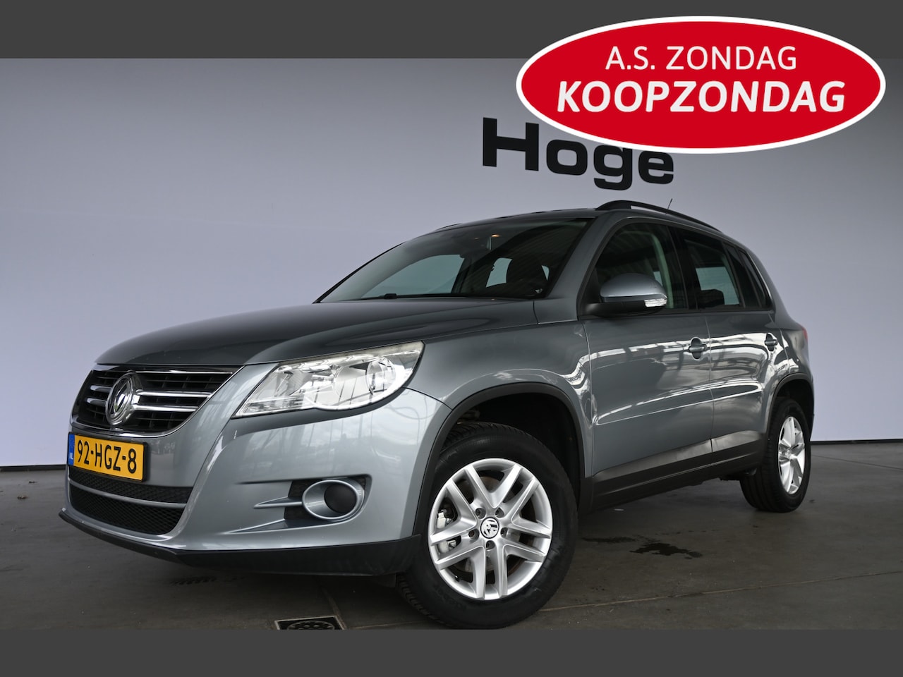 Volkswagen Tiguan - 1.4 TSI Comfort&Design Ecc Airco Cruise Control Trekhaak Rijklaarprijs Inruil Mogelijk! - AutoWereld.nl