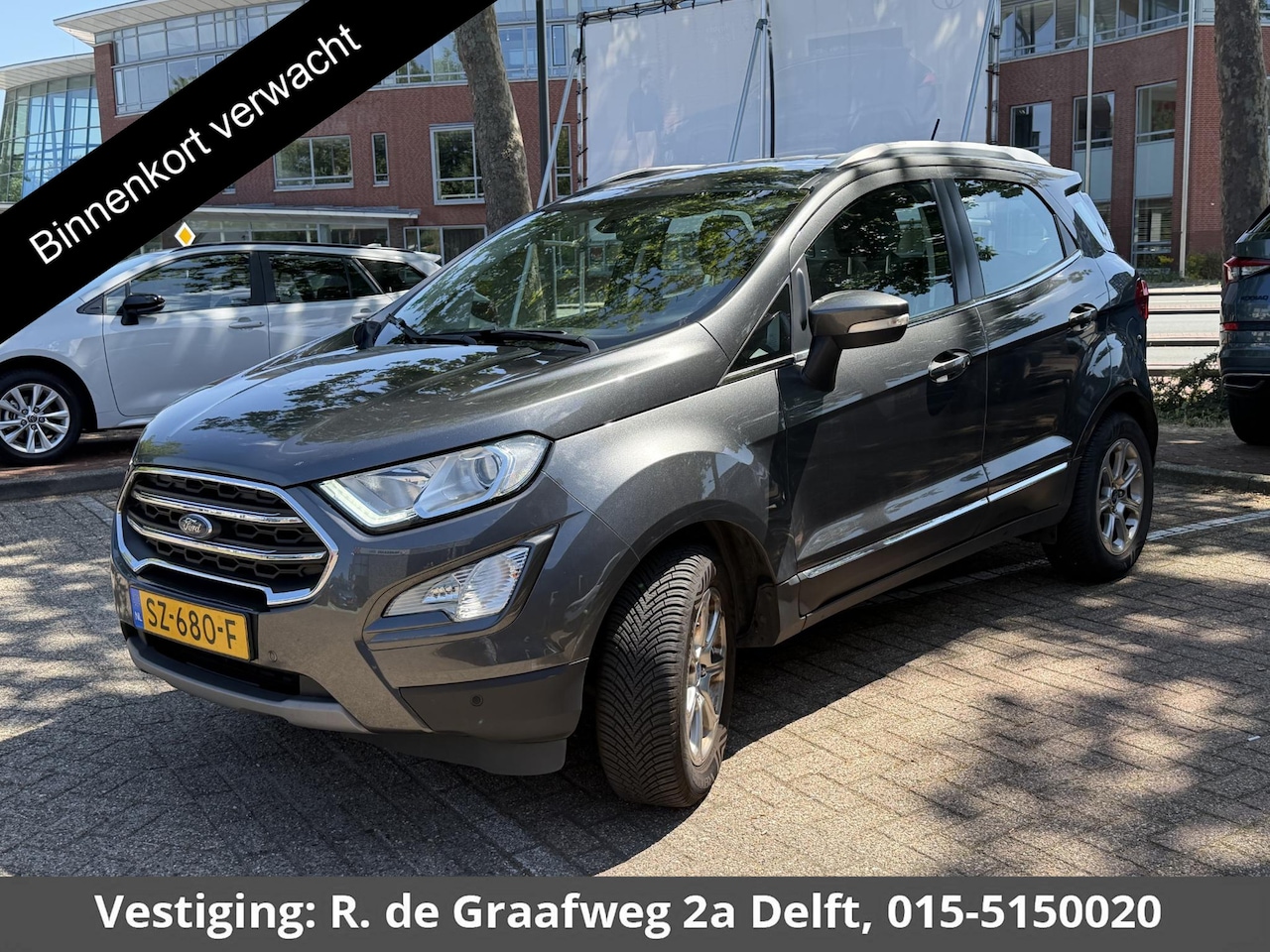 Ford EcoSport - 1.0 EcoBoost Trend Essential | Stuur-& Stoelverwarming | Navigatie | Camera | - AutoWereld.nl