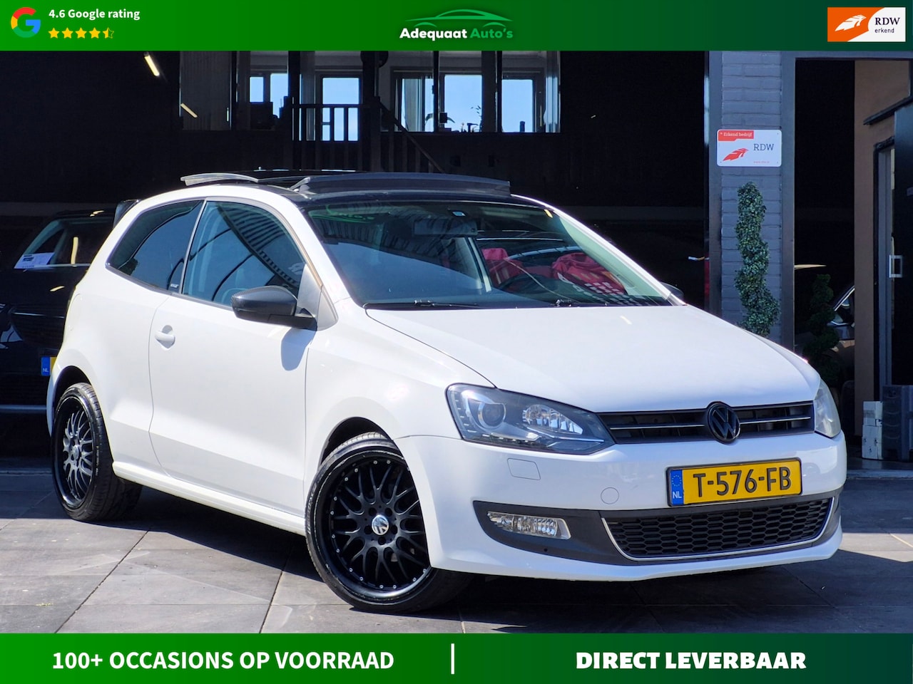 Volkswagen Polo - 1.2 TSI Comfortline|Panoramadak|Cruise|Airco - AutoWereld.nl