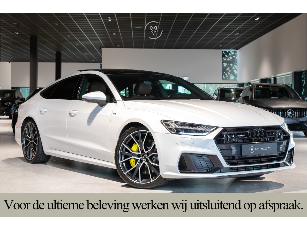 Audi A7 Sportback - 55 TFSI quattro S-Line Luchtvering|21''|ACC|Keyless|Blackline|Matrix-LED|Pano|Sportuitlaat - AutoWereld.nl