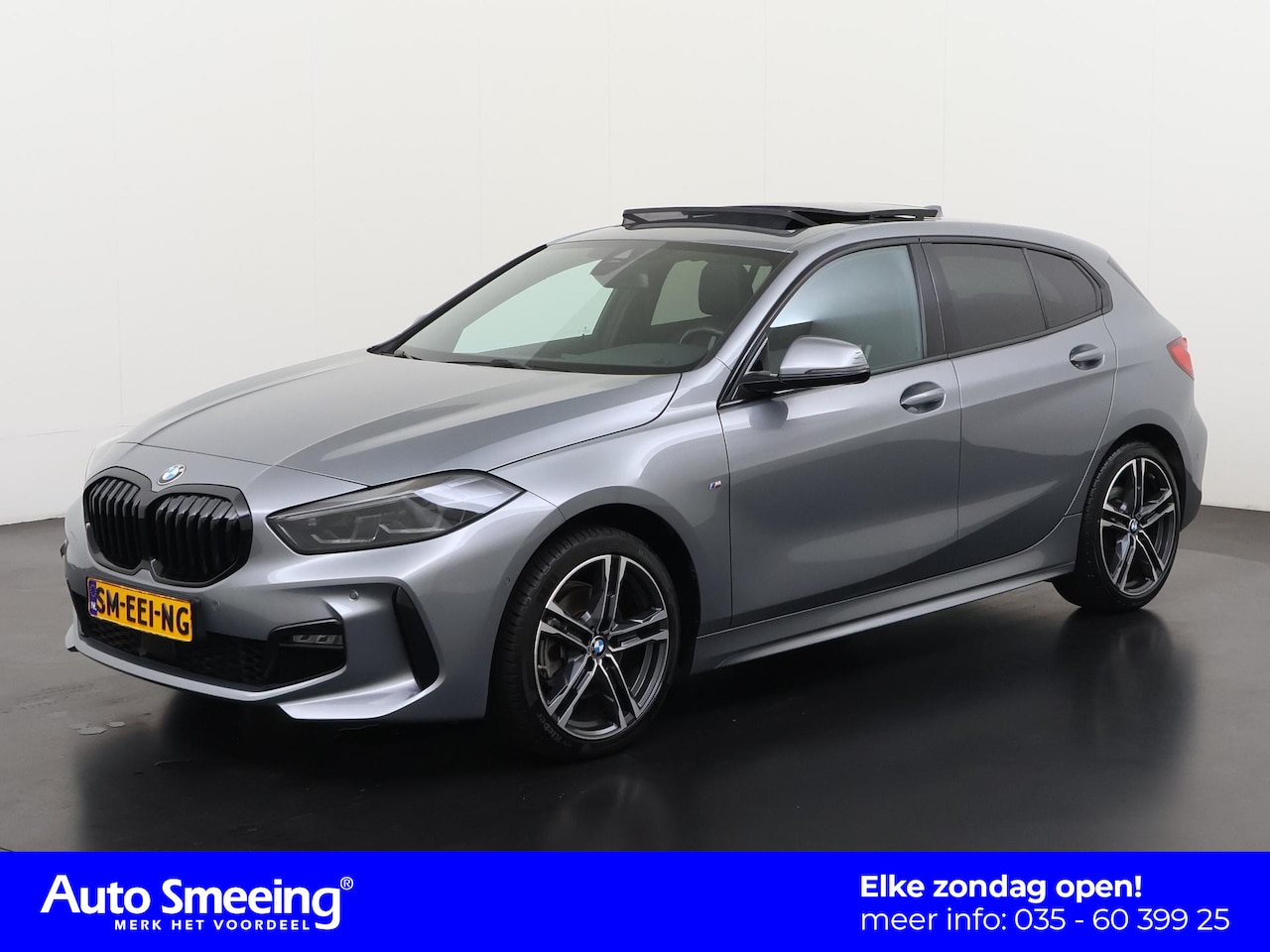 BMW 1-serie - 118i M Sport Automaat | Shadow Line | Panoramadak | Zondag Open! - AutoWereld.nl