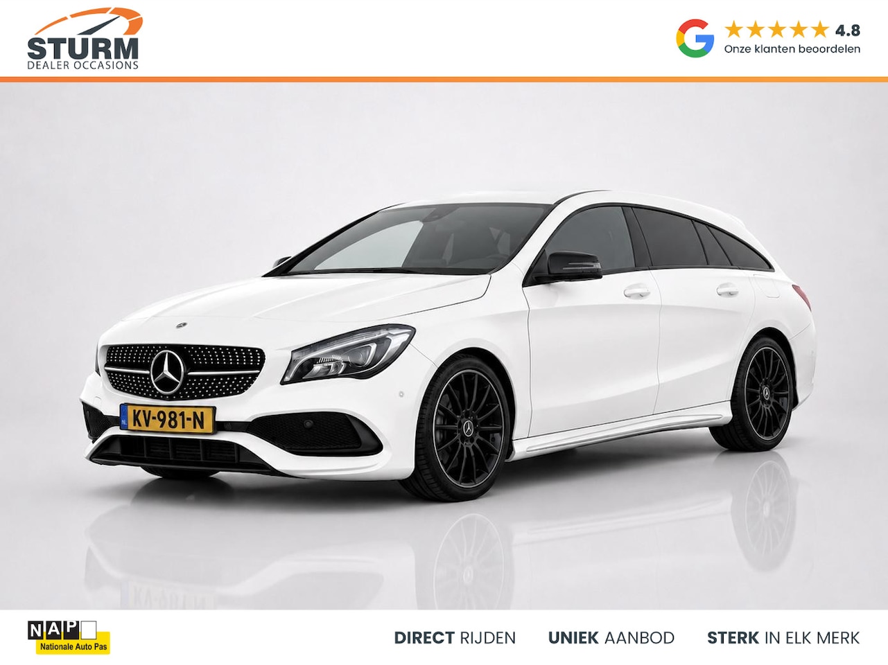 Mercedes-Benz CLA-klasse Shooting Brake - 180 AMG Night Edition Plus 180 AMG Night Edition Plus - AutoWereld.nl