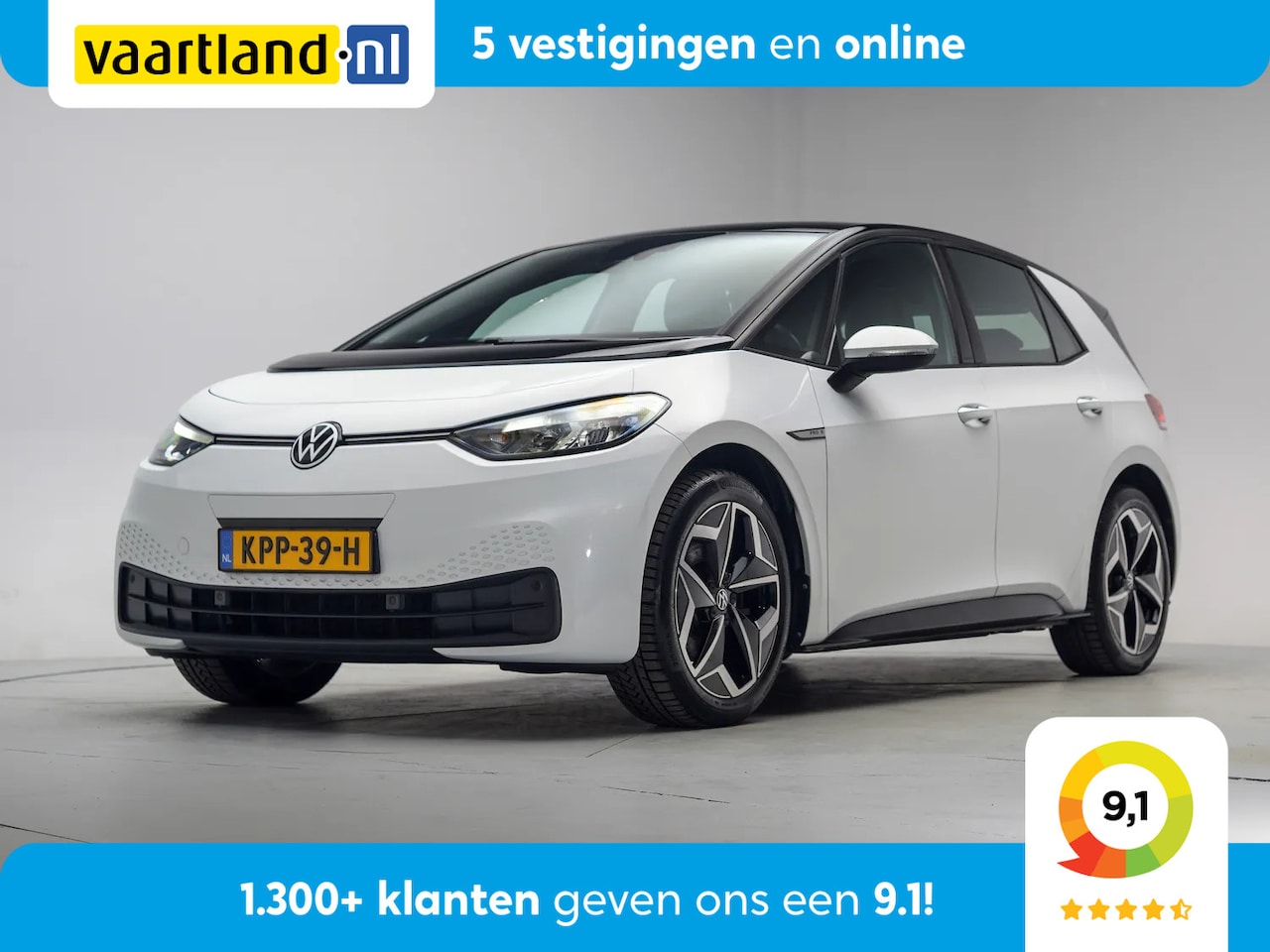 Volkswagen ID.3 - Pro S 77 kWh [ Stuur-&Stoelverwarming Navi Apple/Android Camera ] - AutoWereld.nl
