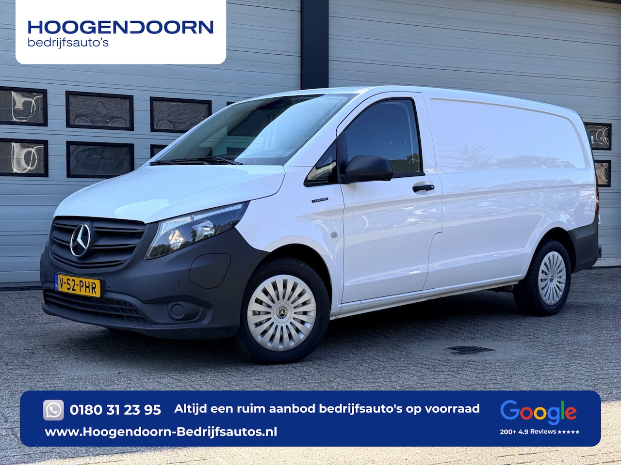 Mercedes-Benz eVito - 66 kWh 261 km WLTP Snelladen - L2 Lang - Apple Carplay - Betimmerd - AutoWereld.nl