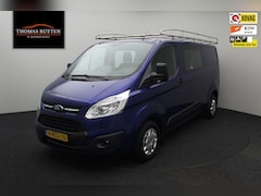 Ford Transit Custom - 290 2.0 TDCI L2H1 Limited DC 2017 | Trekhaak | Airco | Imperiaal | Stoelverwarming | Stuur