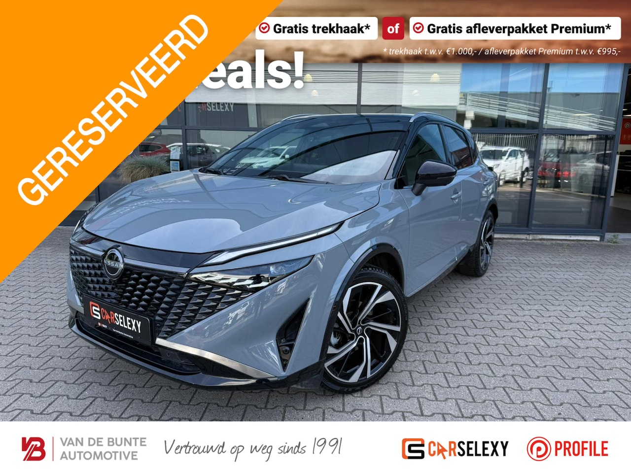 Nissan Qashqai - 1.3 MHEV Xtronic Tekna Plus *Massagestoelen & ACC* - AutoWereld.nl