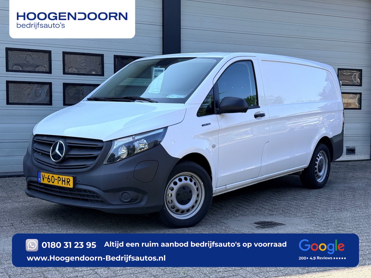 Mercedes-Benz eVito - 66 kWh SoH 98 % 261 km WLTP actieradius - L2 Lang - Apple Carplay - Betimmerd - AutoWereld.nl