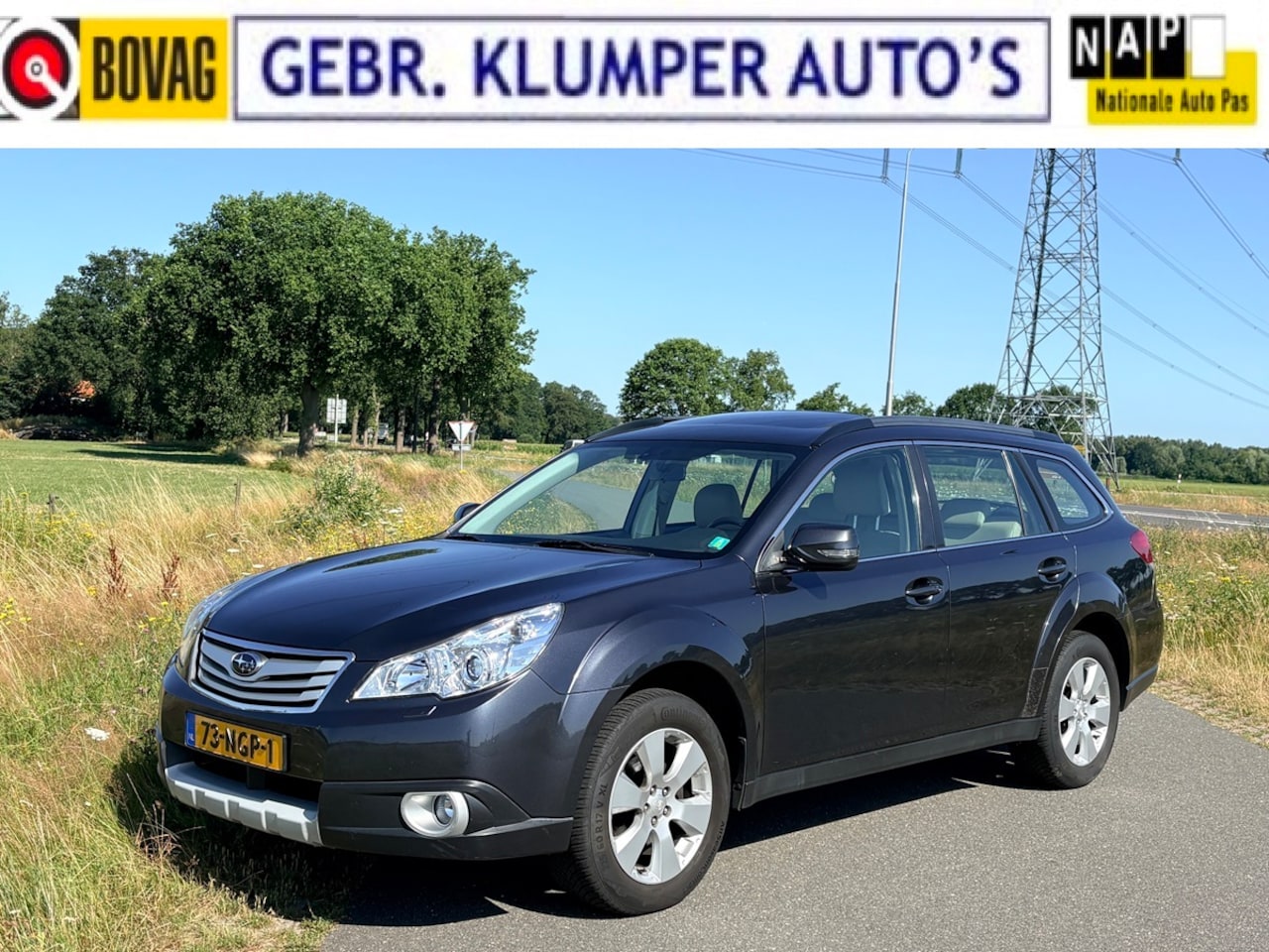 Subaru Outback - 2.5i Executive Leer, Cruise, ECC, Dakje, Trekhaak, 18x Beurt - AutoWereld.nl