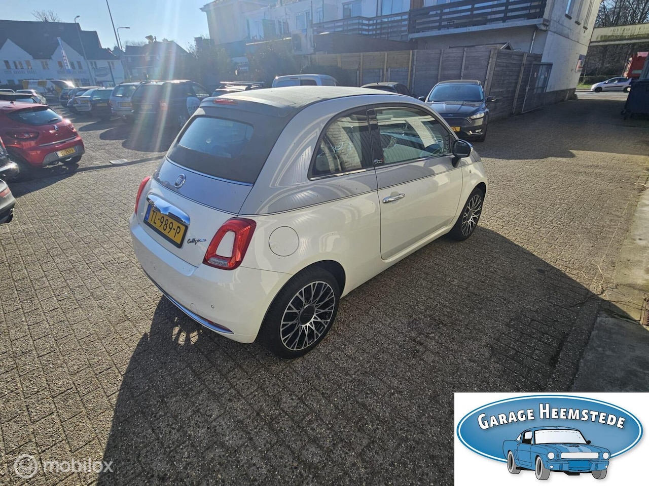 Fiat 500 - Cabriolet Two tone 0.9 TwinAir Turbo Mirror - AutoWereld.nl
