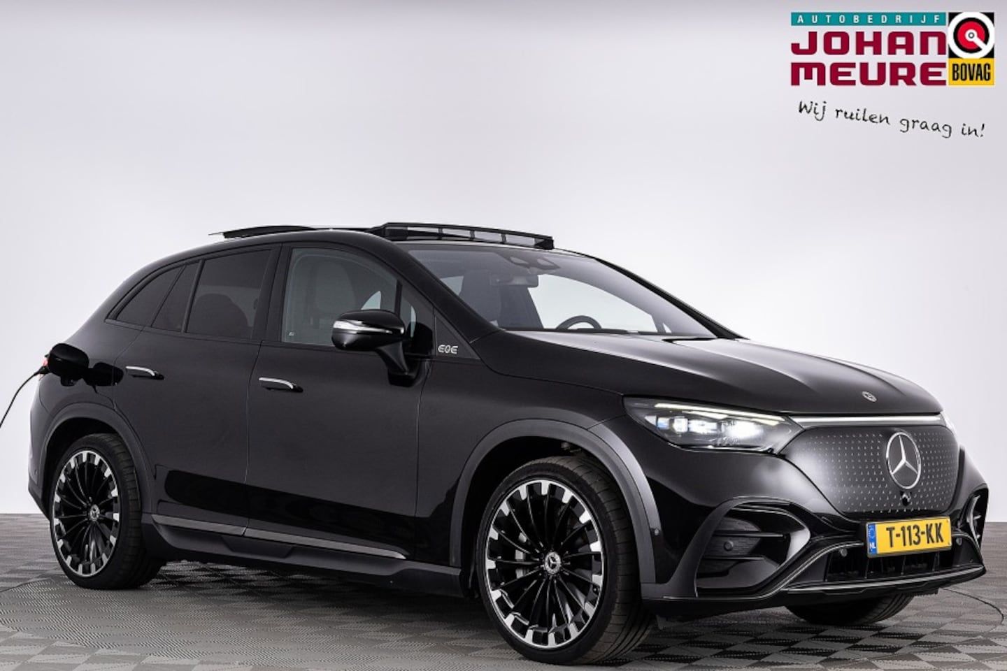 Mercedes-Benz EQE SUV - 350 4Matic AMG Line 91 kWh | LUCHTVERING | 22 Inch | PANORAMADAK ✅ 1e Eigenaar - AutoWereld.nl