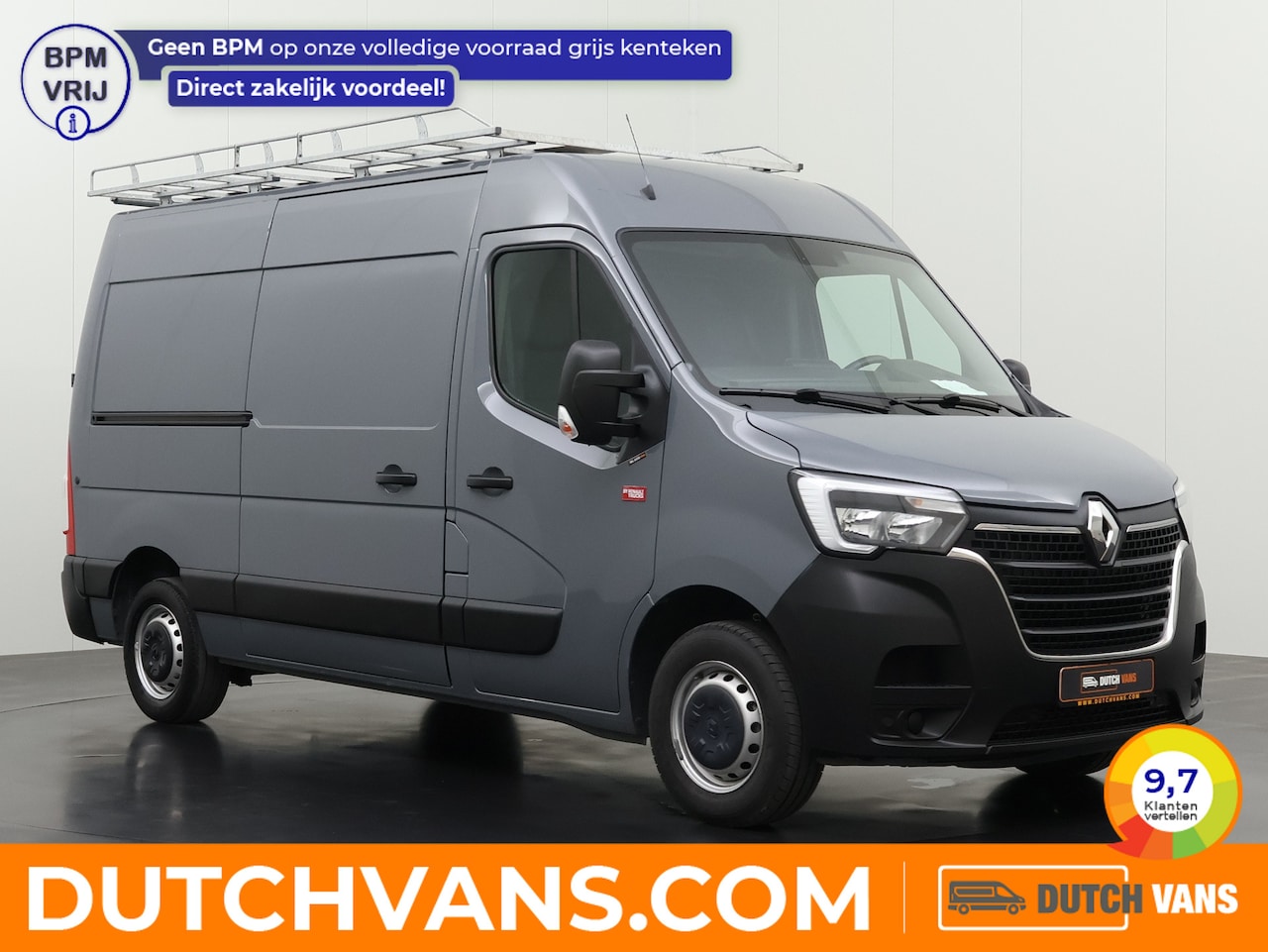 Renault Master - 2.3DCI 135PK L2H2 | Imperiaal | Trekhaak | Airco | Cruise | Betimmering | 3-Zits - AutoWereld.nl