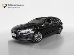 Ford Focus Wagon - 1.0 EcoBoost Hybrid 155pk Automaat TitaniumX Groot Navigatie - Winter pakket - AGR bestuur