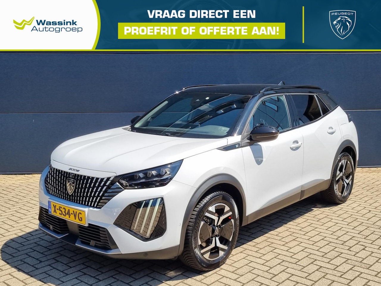 Peugeot e-2008 - EV GT 54 kWh 156pk | Stoelverwarming | Massagestoel | Camera | Adaptieve Cruise Control | - AutoWereld.nl