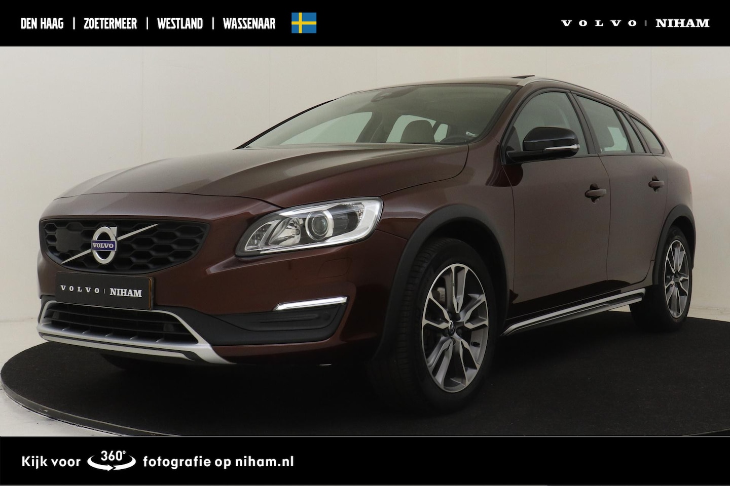Volvo V60 Cross Country - T5 POLAR+ LUXURY -PANO.DAK|POWER-SEATS|ADAP.XENON|CAMERA|STANDKACHEL|PDC|KINDERZITJES|SENS - AutoWereld.nl