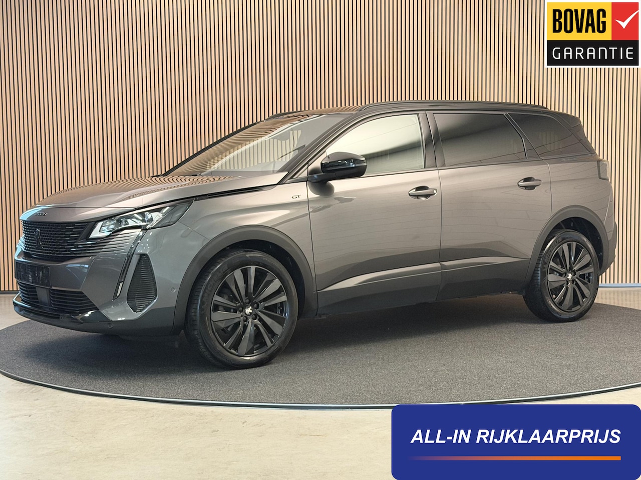 Peugeot 5008 - 1.2 PureTech 130PK Aut. GT BLACK PAKKET | LED | Camera | Navi | 7 Zits | Incl. garantie - AutoWereld.nl