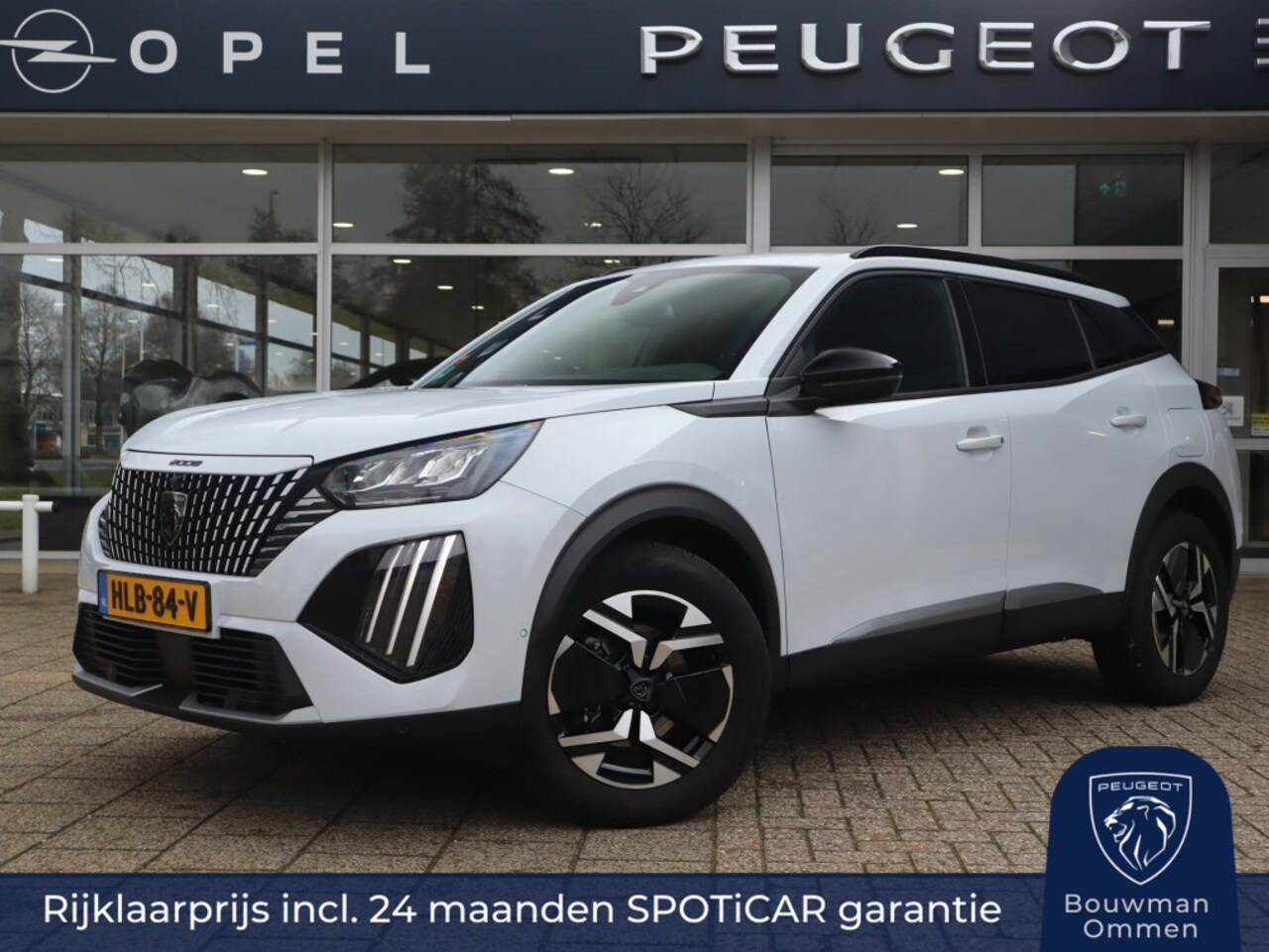 Peugeot 2008 - SUV Allure Mild Hybride 145PK e-DCS6 Automaat, Rijklaarprijs, Navigatie 360 Camera Adaptie - AutoWereld.nl