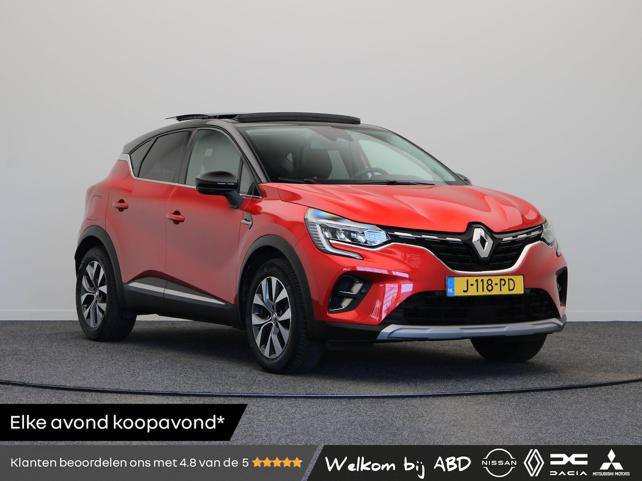 Renault Captur - 1.3 TCe 130pk Intens | Full option | Pano dak | Stoel- en stuurwielverwarming | Trekhaak | - AutoWereld.nl