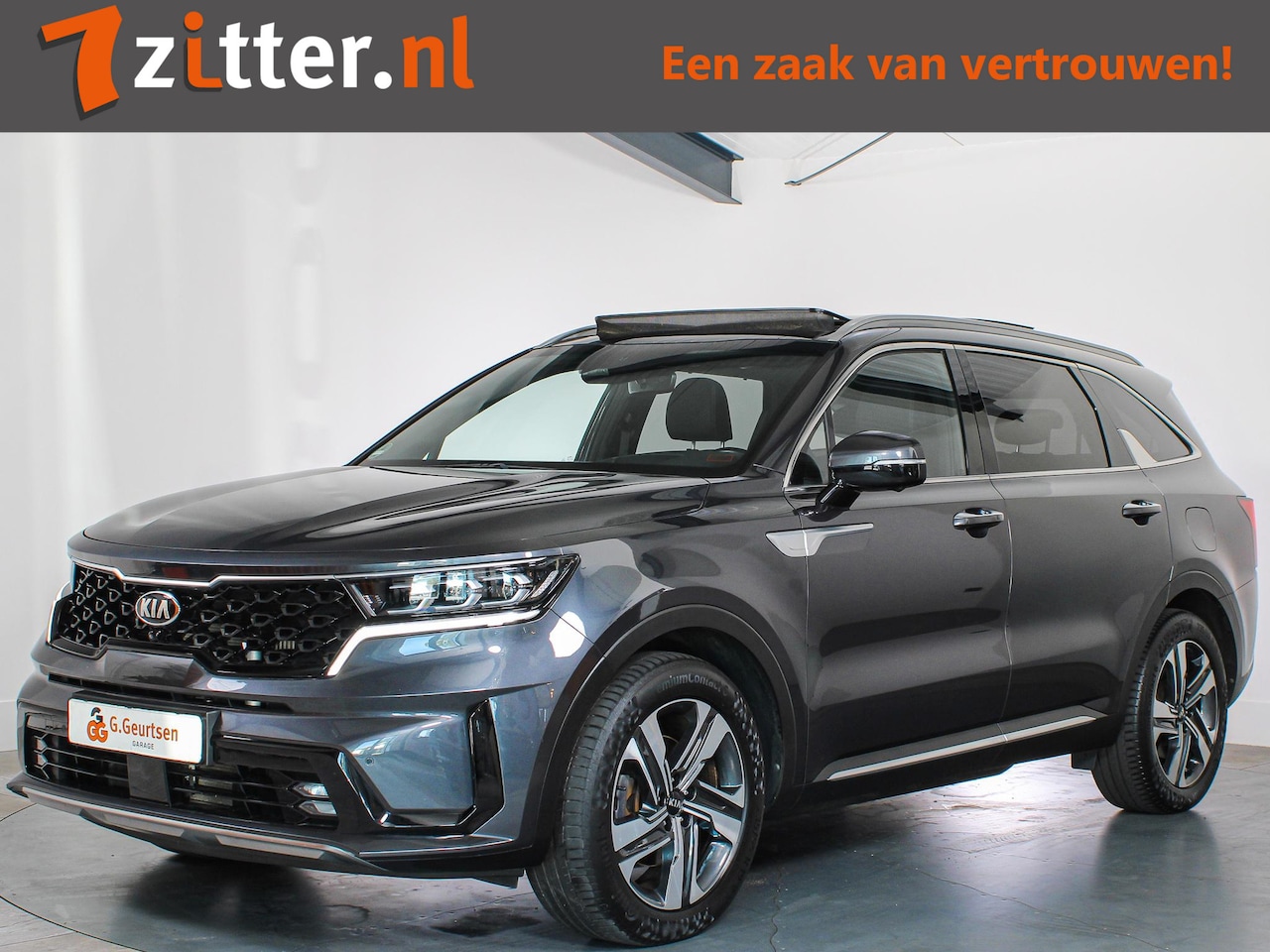 Kia Sorento - 1.6 T-GDI Plug-in Hybrid 4WD ExecutiveLine 7-Persoons Panoramadak, Trekhaak, Luxe lederen - AutoWereld.nl