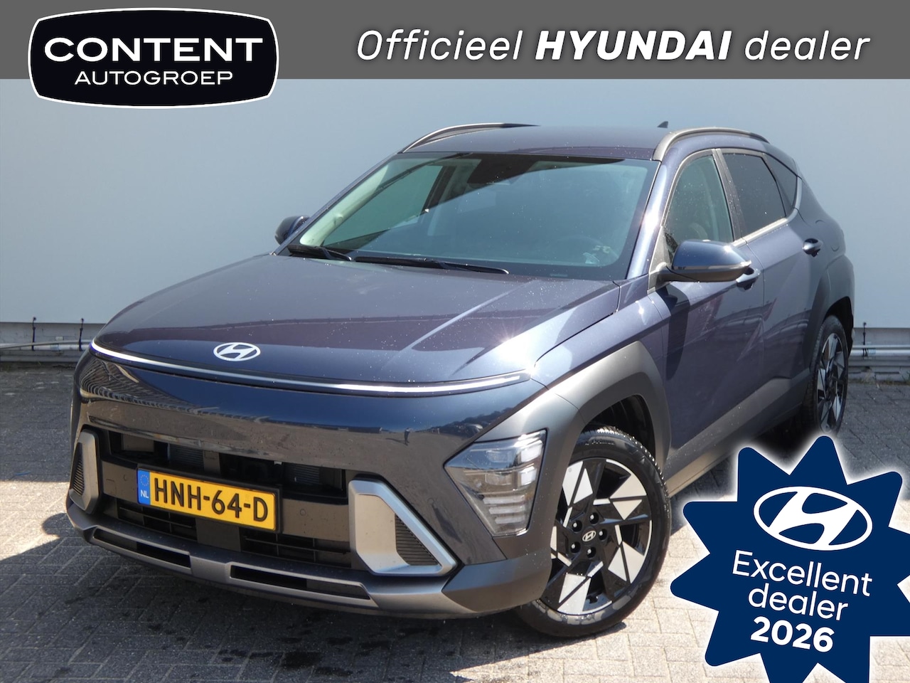 Hyundai Kona - 1.6 GDI HEV 141pk DCT Comfort Smart - AutoWereld.nl