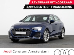 Audi A3 Sportback - S edition 40 TFSI e 204 pk | Assis.pak Driving+Parking plus | Warmtewerend glas donker tin