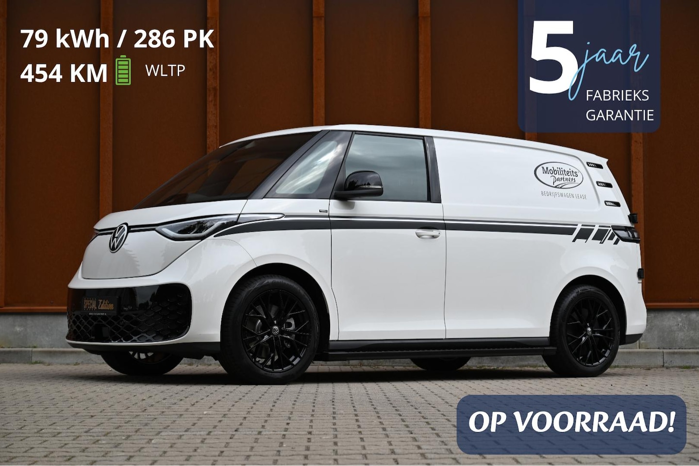 Volkswagen ID. Buzz Cargo - 79 kWh NEW Special Edition 286pk GROOTSTE ACCU 454 km WLTP - AutoWereld.nl