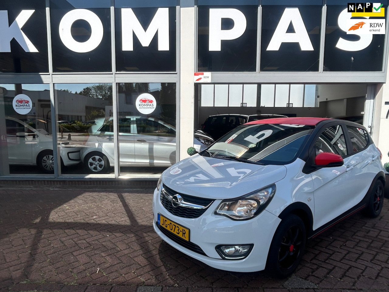 Opel Karl - 1.0 ecoFLEX Cosmo|Nw.Koppeling|AIRCO|CC|Nap|Bluetooth|APK27|LM.Velgen|EL.Ramen - AutoWereld.nl