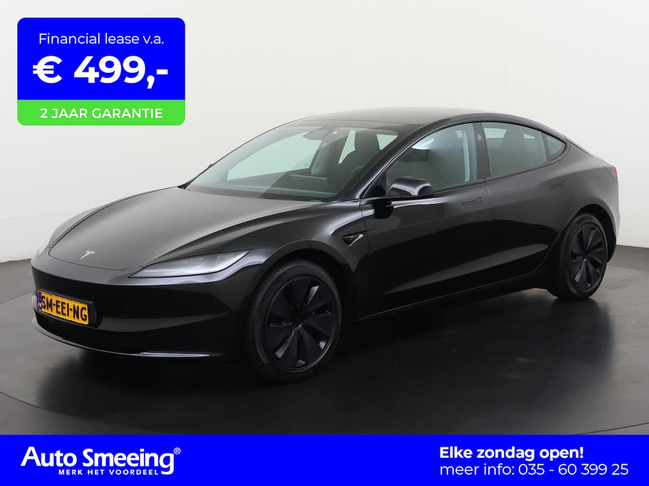 Tesla Model 3 - RWD 60 kWh | Panoramadak | Zondag Open! - AutoWereld.nl