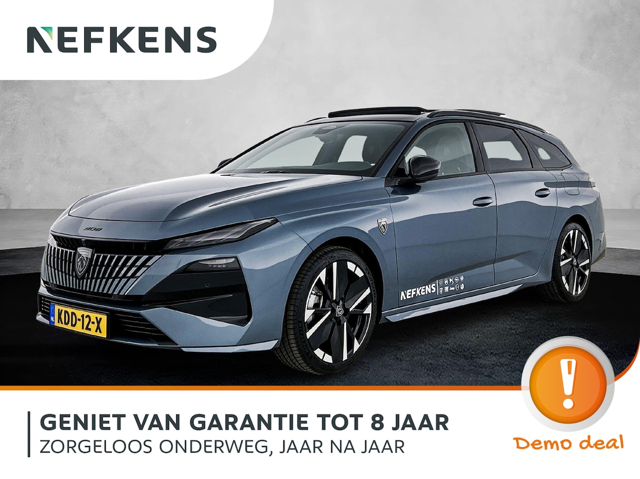 Peugeot 308 SW - GT 1.6 Plug-in Hybrid 195pk Automaat | DEMO | Navigatie | 360 graden camera | Adaptive cru - AutoWereld.nl