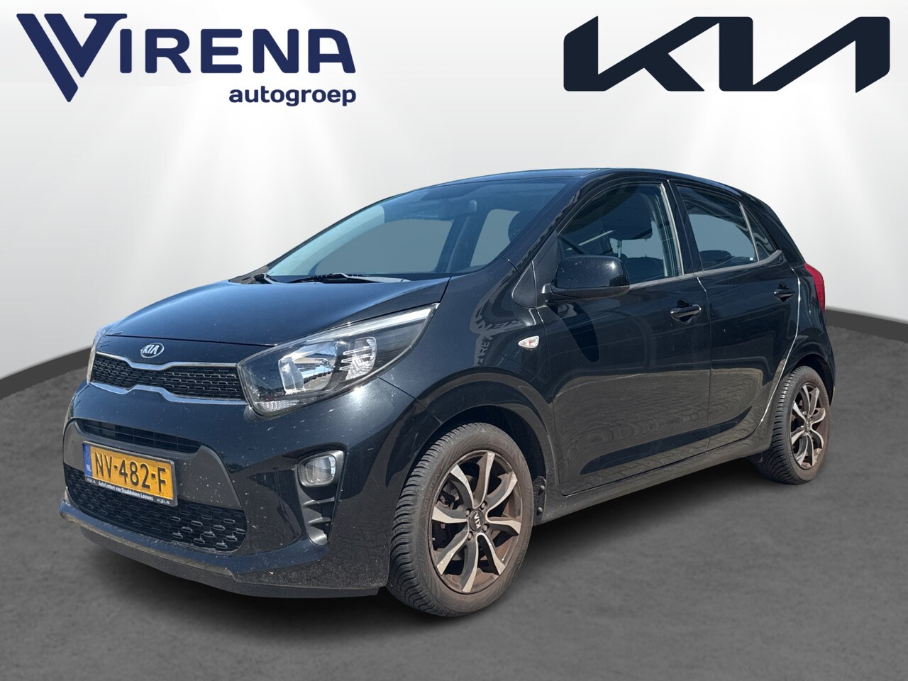 Kia Picanto - 1.0 CVVT ComfortLine Airco - Elektrische ramen - Bluetooth - Lichtmetalen velgen - Virena - AutoWereld.nl
