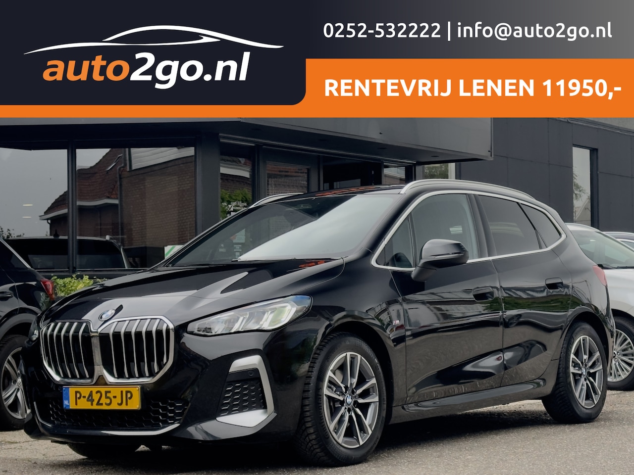 BMW 2-serie Active Tourer - 218i AUT7 M-SPORT LEDER NAVI CAMERA DIGI-DASH APPLE-CARPLAY LED LMV PDC - AutoWereld.nl
