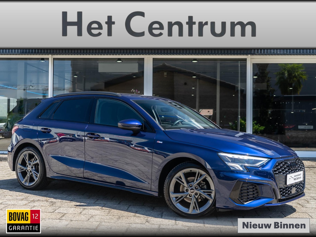 Audi A3 Sportback - 35 TFSI S edition S-line - Carplay - El. achterklep - 18" -  Stoelverwarming - Keyless - A - AutoWereld.nl