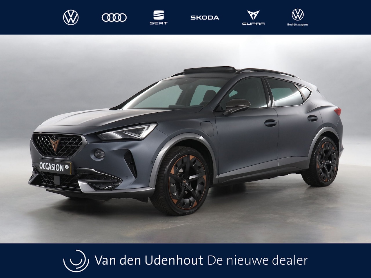 CUPRA Formentor - 1.4 TSI eHybrid 204pk PHEV Adrenaline / Panoramadak / BEATS / 360 Camera / Leer - AutoWereld.nl