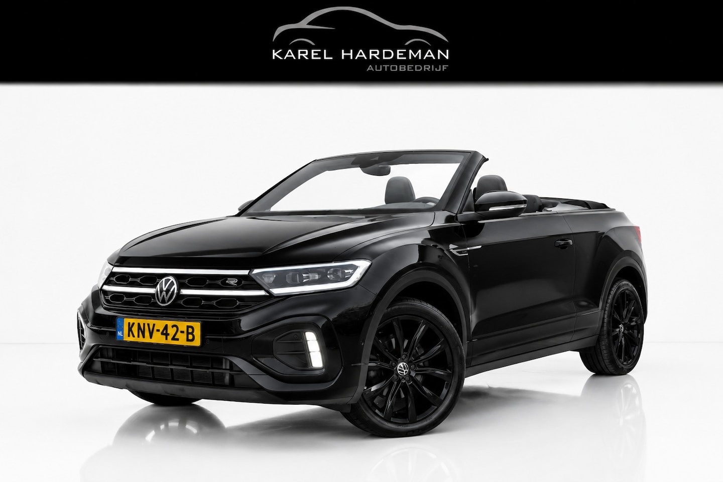 Volkswagen T-Roc Cabrio - 1.5 TSI R-Line | ACC | Stoel & Stuurverwarming | Apple Carplay | Black Style - AutoWereld.nl