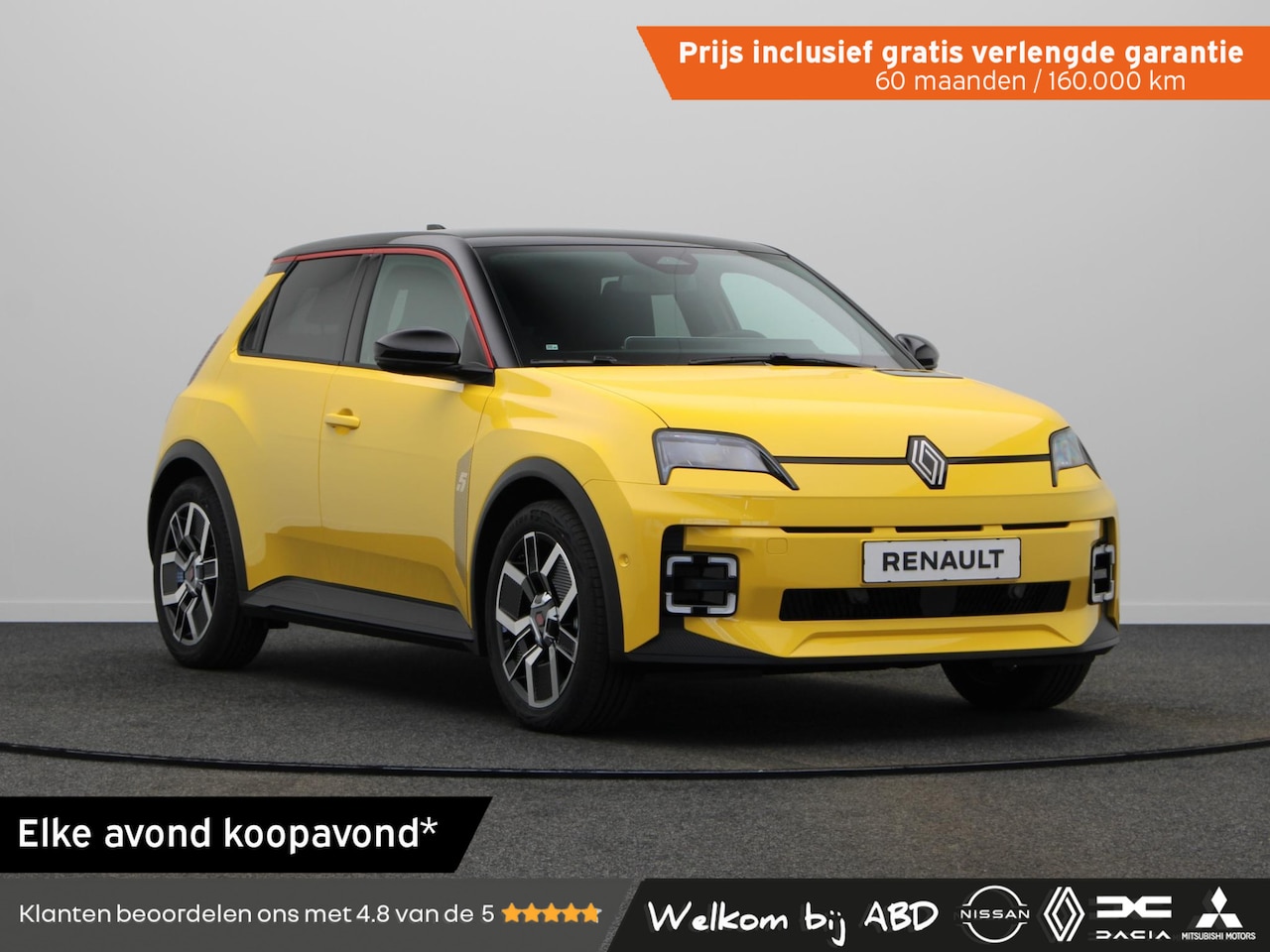 Renault 5 - comfort range techno 52 kWh | Vijf jaar garantie | Stoel- en stuurwielverwarming | Blind s - AutoWereld.nl