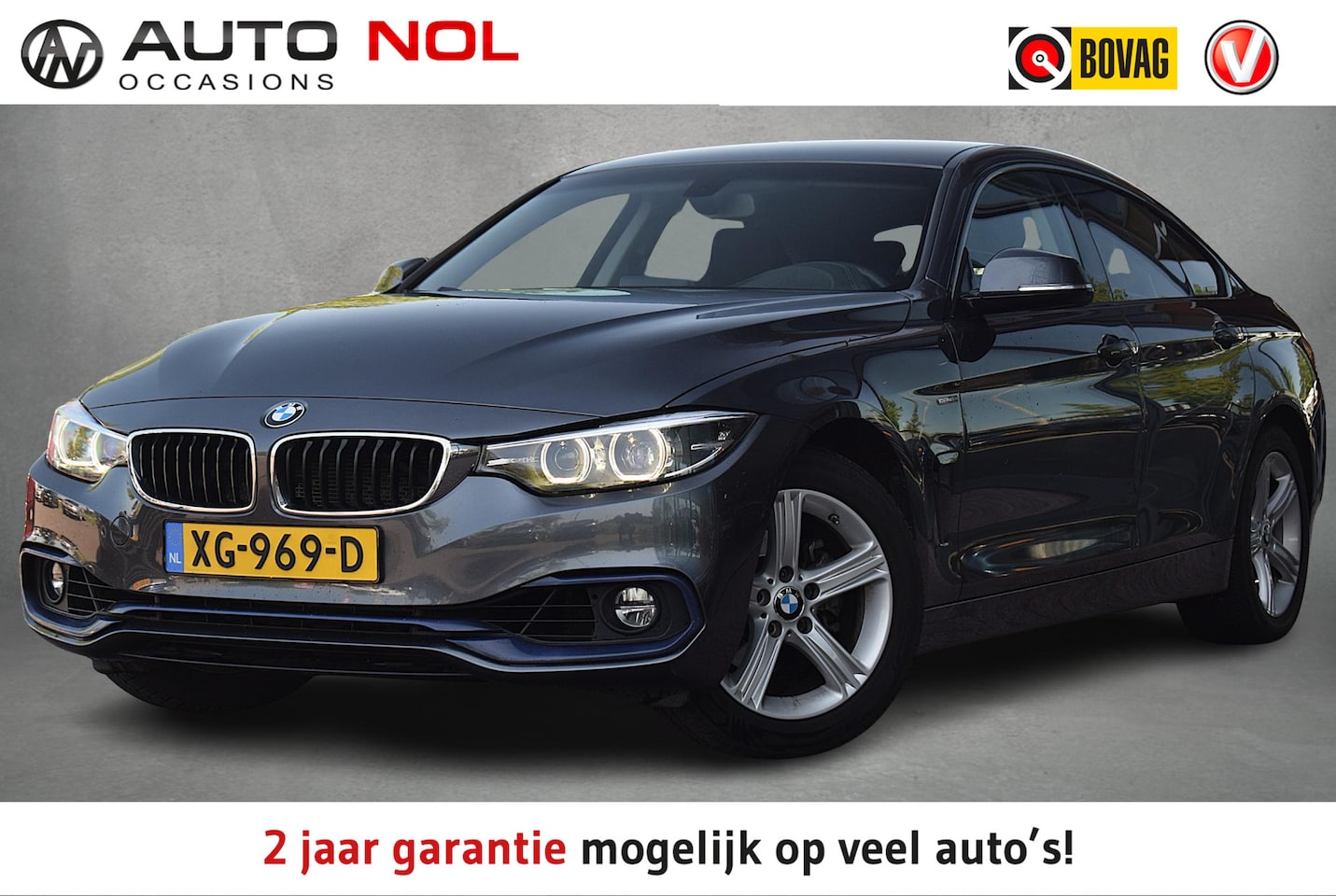 BMW 4-serie Gran Coupé - 418i Executive | Sportstoelen | Navi | Cruise | Climate - AutoWereld.nl