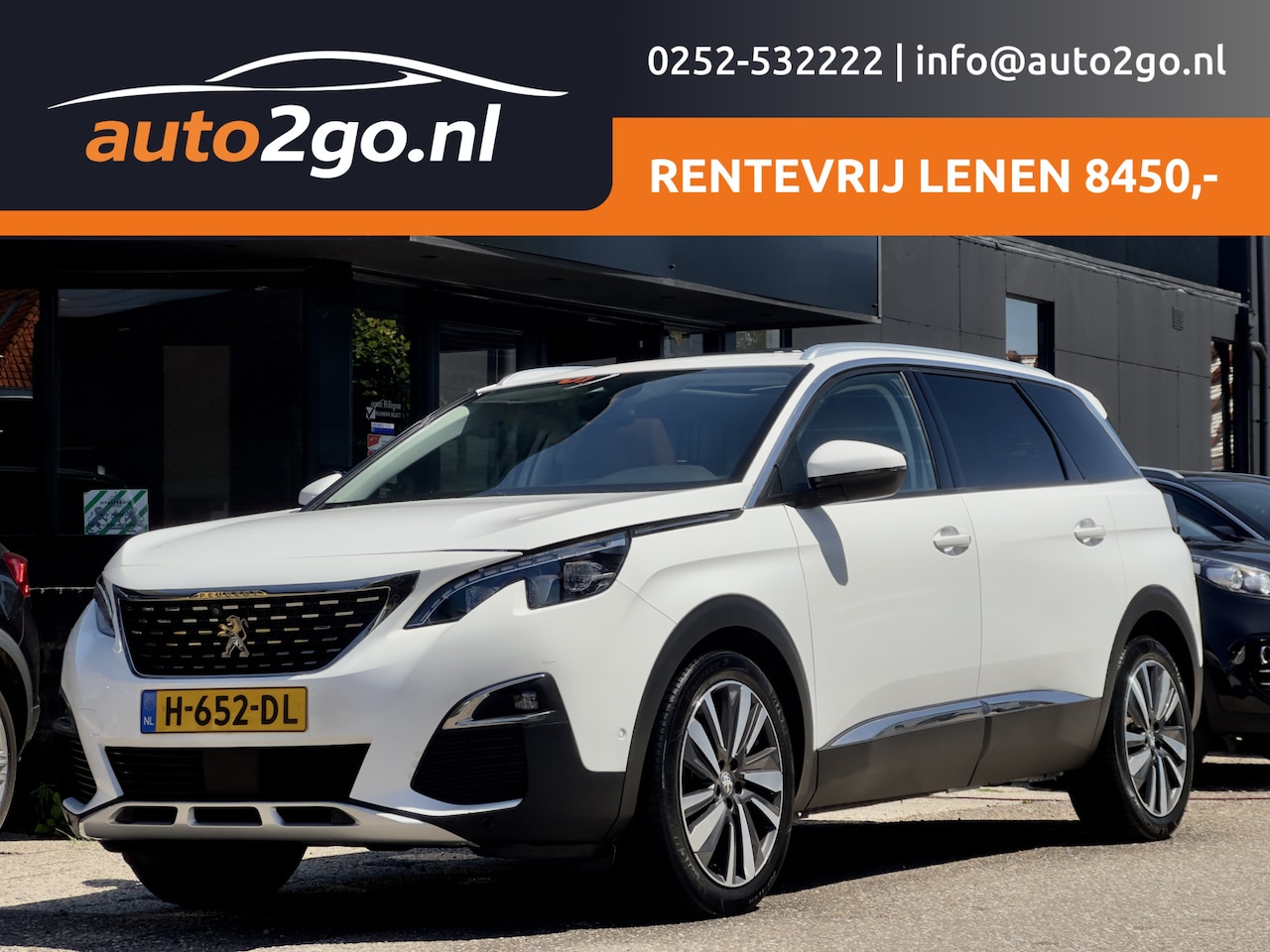 Peugeot 5008 - 1.2 AUT8 PREMIUM AVANTAGE 7 PERS PANODAK LEDER NAVI CAMERA  DIGI-DASH APPLE-CARPLAY LED LM - AutoWereld.nl