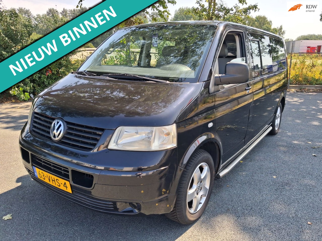 Volkswagen Transporter - 2.5 TDI 340 Trendline DC NETTE AUTO RIJDT EN SCHAKELT GOED - AutoWereld.nl