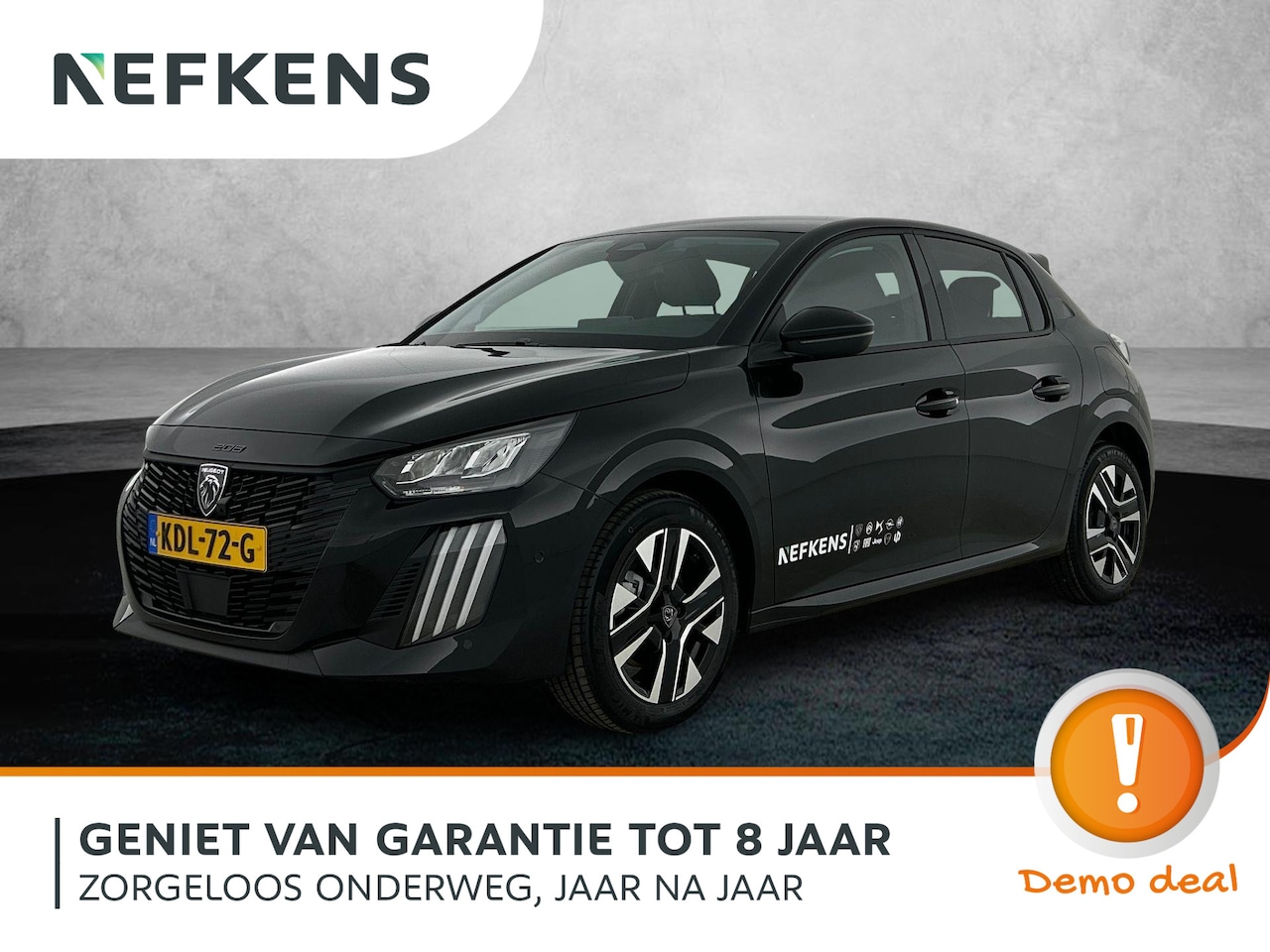Peugeot 208 - Allure Hybrid 110pk Automaat | DEMO | Navigatie | Camera v + a | Adaptive cruise control | - AutoWereld.nl
