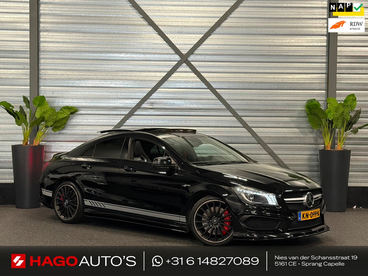 Mercedes-Benz CLA-Klasse - AMG 45 4MATIC 381-PK/LED/NAVI/PANO/H-K/RECARO/FACELIFT/SFEERV/MEMORY/MAXTON/ORG-NL! - AutoWereld.nl