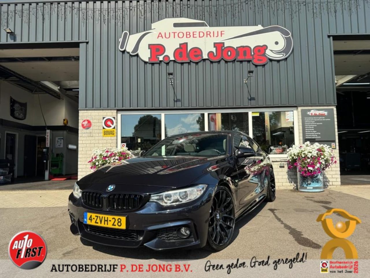BMW 4-serie Gran Coupé - 435I M-Sport High Executive Stage 2+ 400pk Leder Memory Kantel dak Carplay - AutoWereld.nl