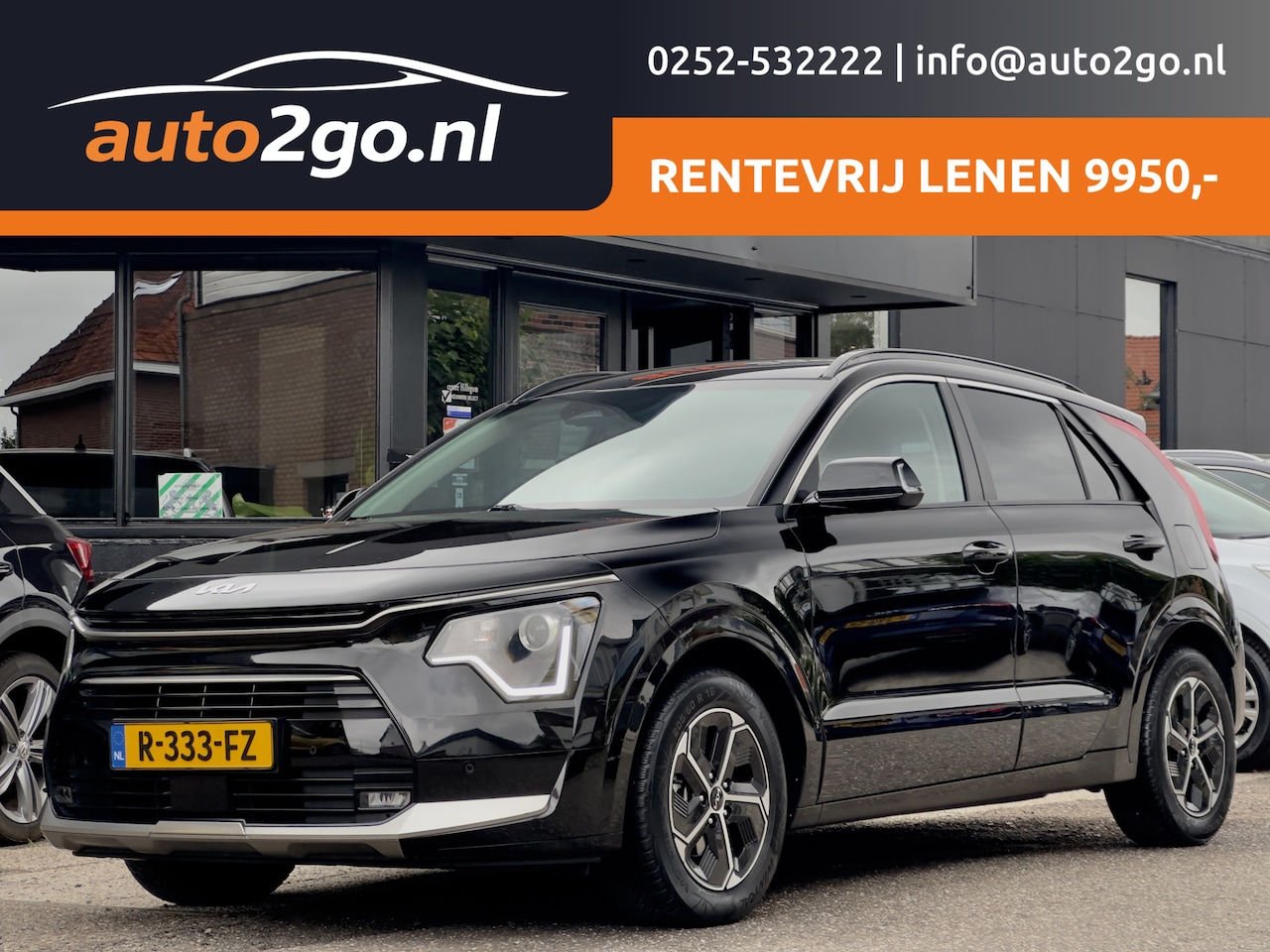 Kia Niro - 1.6 GDi Hybrid EXECUTIVE-LINE LEDER NAVI CAMERA DIGI-DASH APPLE-CARPLAY LED LMV PDC - AutoWereld.nl