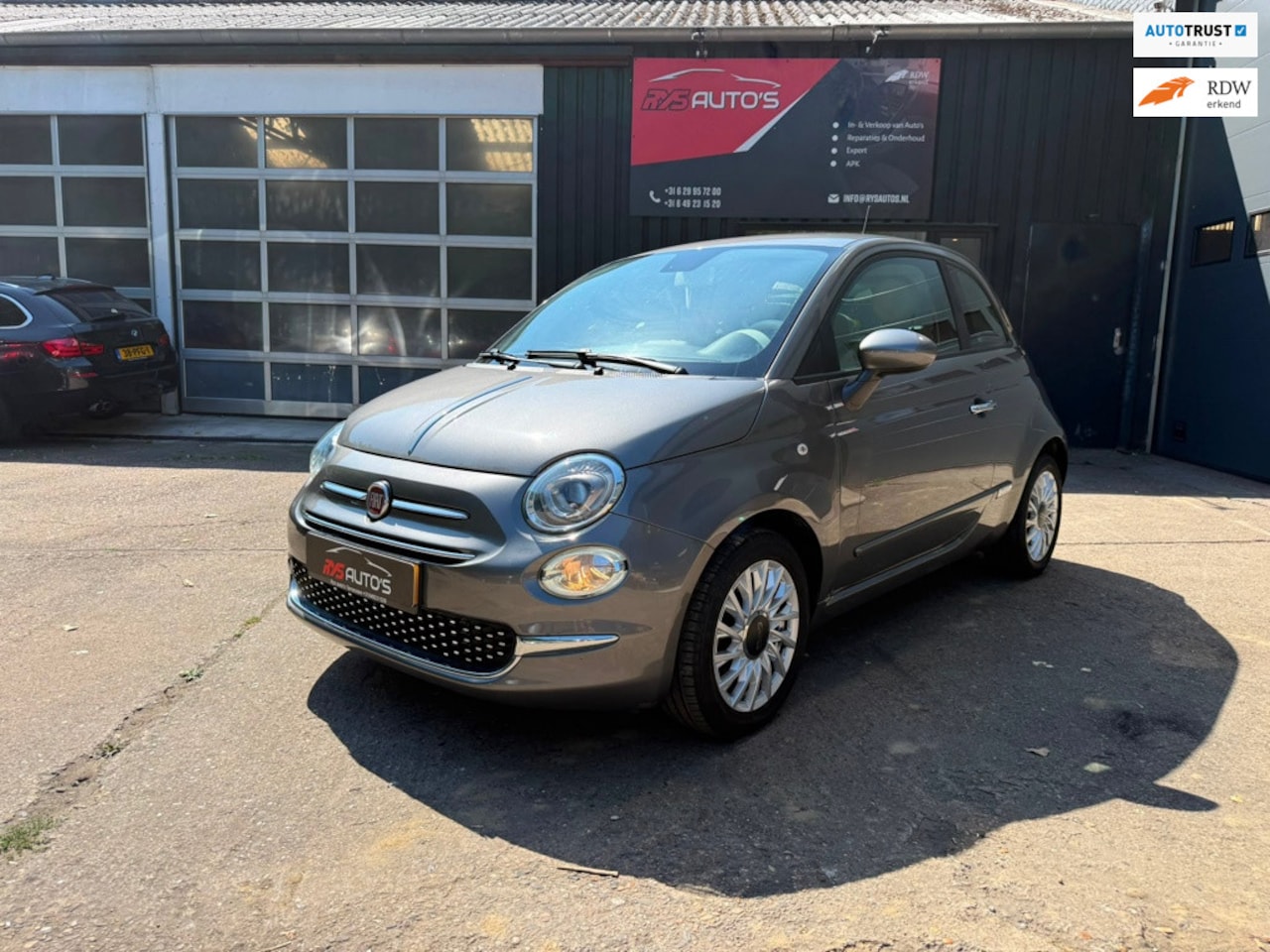 Fiat 500 - 1.0 Hybrid Lounge|DAB|Carplay|AIRCO - AutoWereld.nl