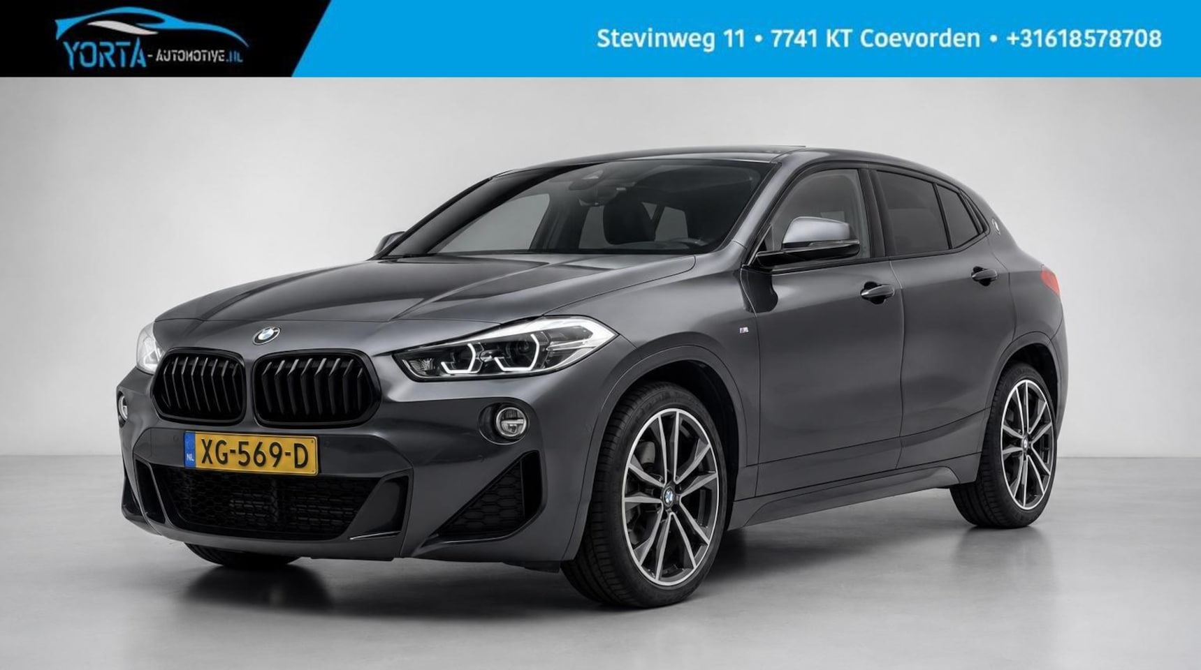 BMW X2 - sDrive20i High Executive M Sport NL AUTO|LEDER|HEAD UP - AutoWereld.nl