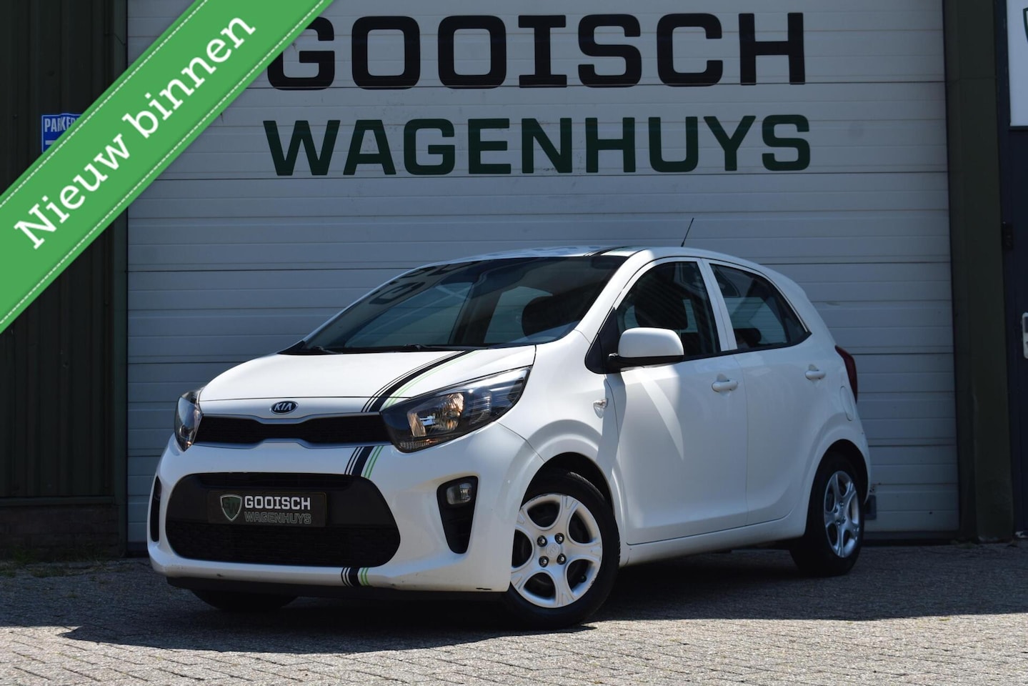 Kia Picanto - 1.0 CVVT EconomyPlusLine | Striping | Airco | Bluetooth | - AutoWereld.nl